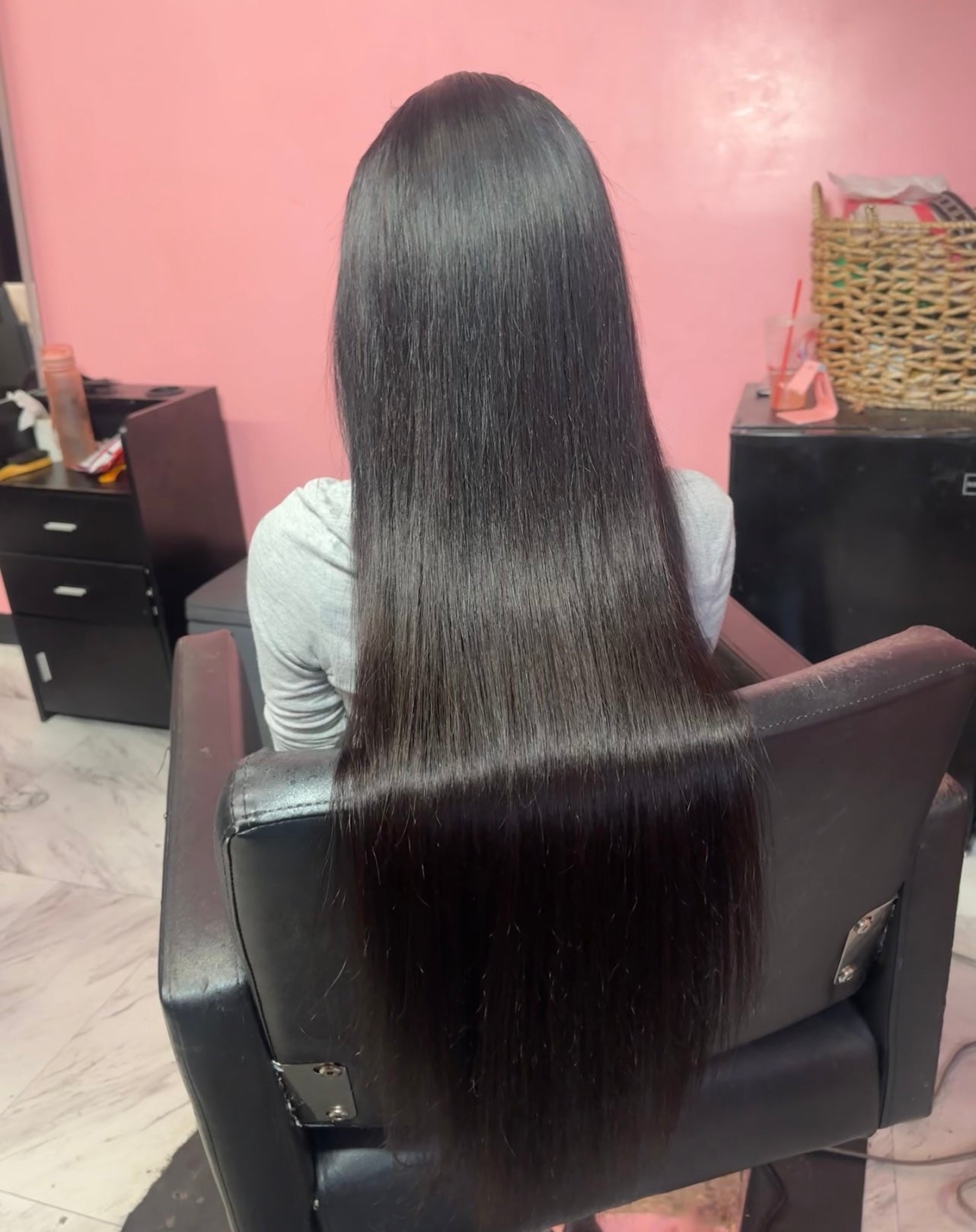 Same Day Shipping - Natural Straight Frontal Wig