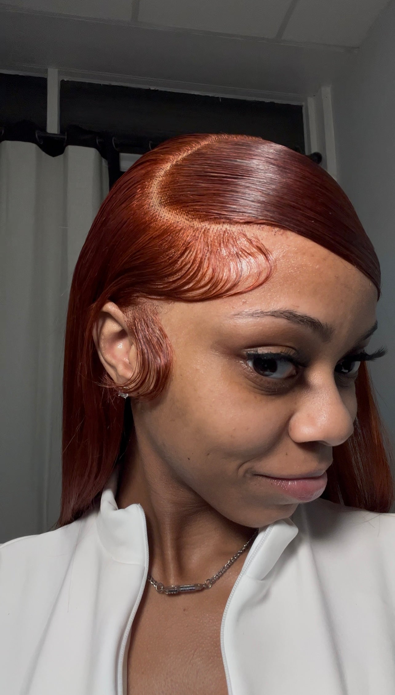 Auburn Straight Frontal Wig (VDAY DROP)