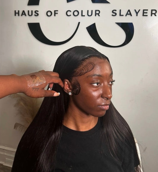Natural Straight Frontal Wig (Pre-Order)