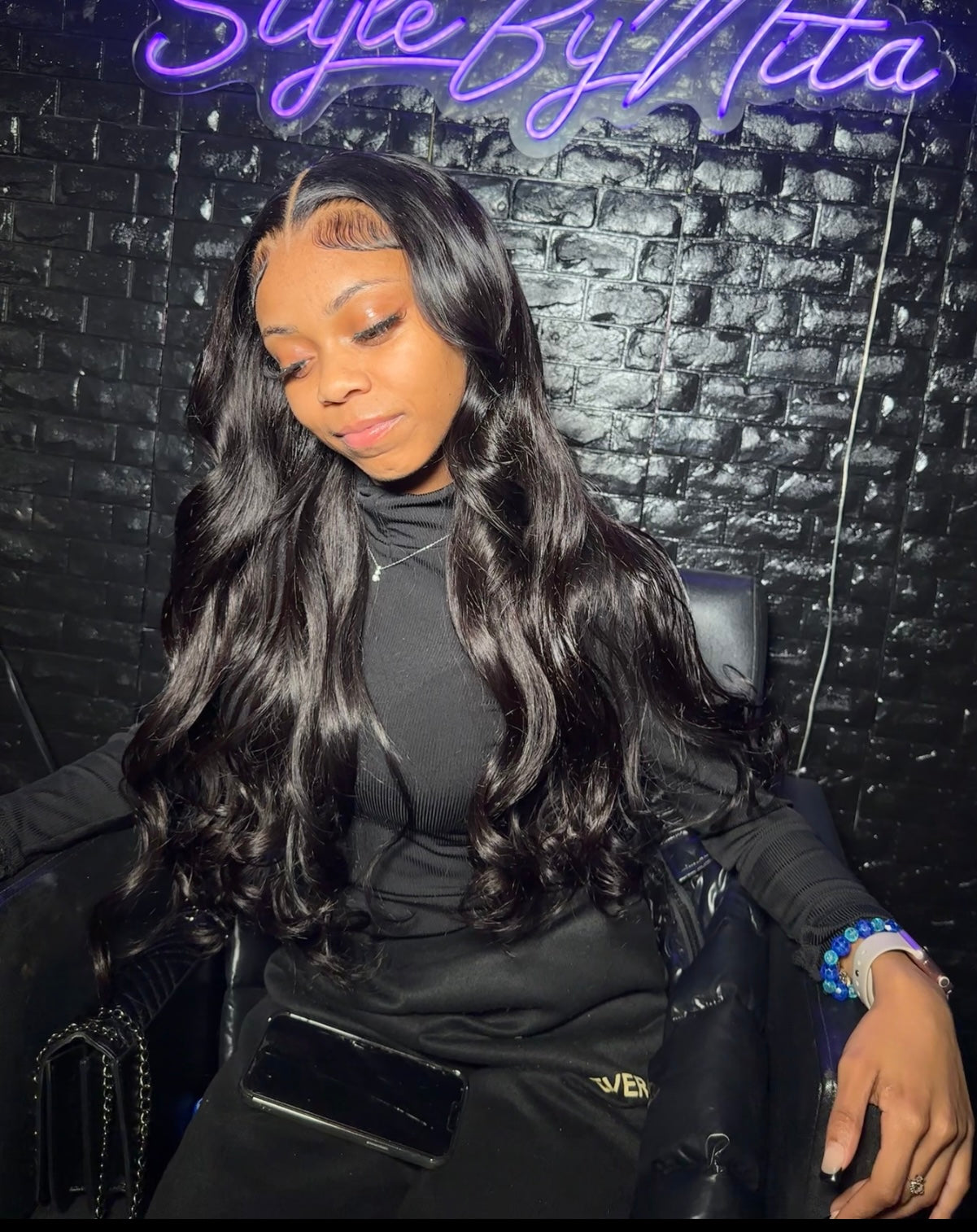 Same Day - Natural Straight Frontal Wig