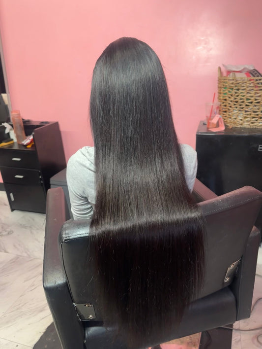 Natural Straight Frontal Wig (Pre-Order)