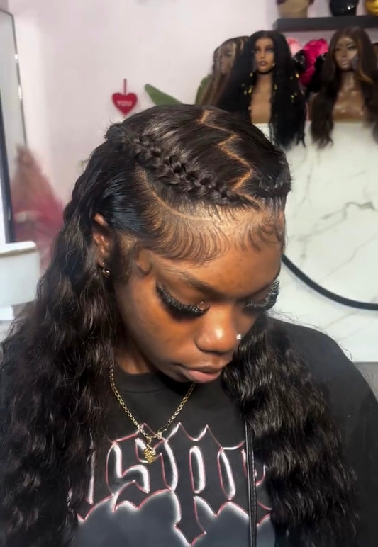 Deep Wave Frontal Wig