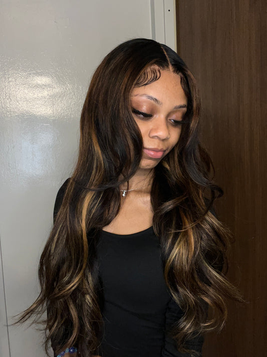 Highlight Straight Frontal Wig (Pre-Order)